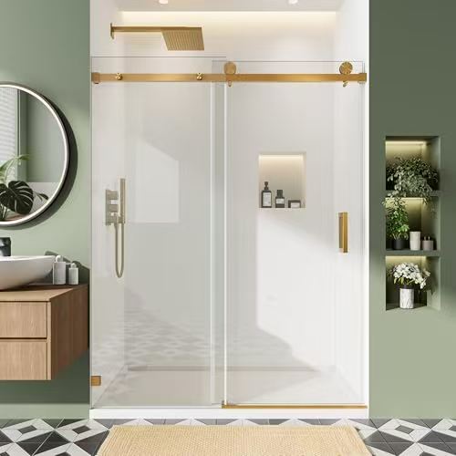 Sliding Shower Door · Warm Suite