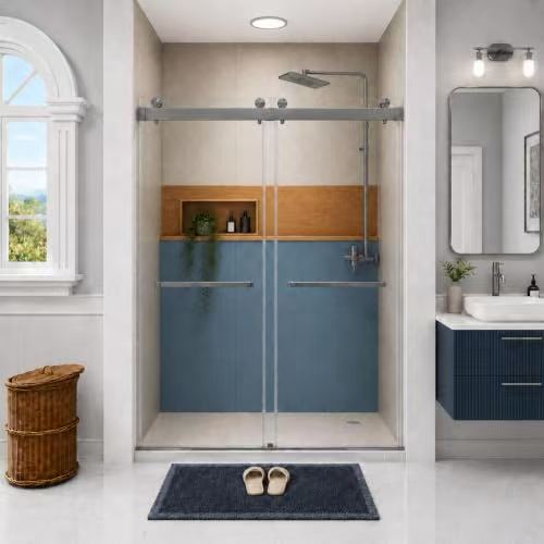 Modern Walk-In Shower